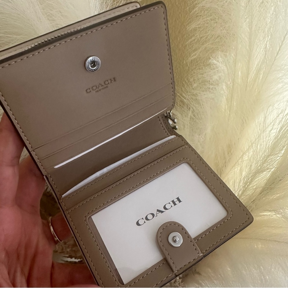 Coach Snap Wallet With Cherry Print - Picture 10 of 15